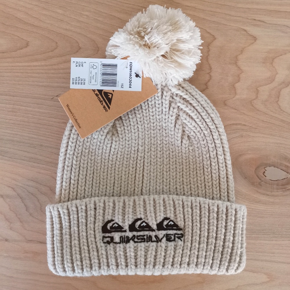 Quiksilver The Pom beanie  (OS) - Picture 3 of 11